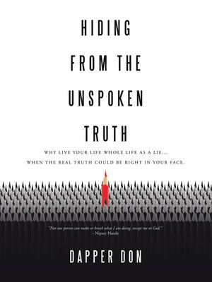 cover image of Hiding from the Unspoken Truth